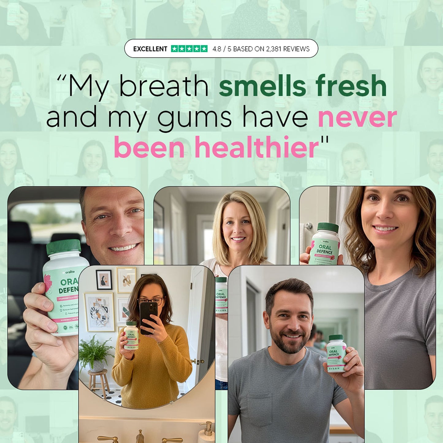 Oral Defence – Maximum Potency Oral Microbiome Restoration by Oralite